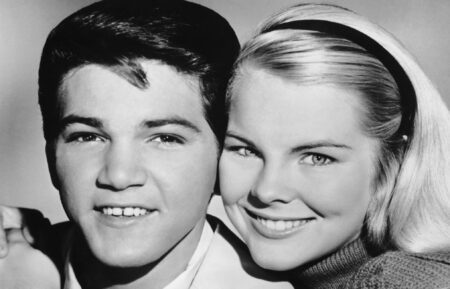 Paul Petersen and Janet Landgard in 'The Donna Reed Show' (1958-1966)