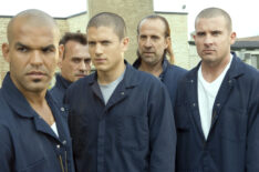 Amaury Nolasco, Robert Knepper, Wentworth Miller, Peter Stormare, Dominic Purcell in Fox's 'Prison Break' Season 1