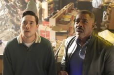 Raymond Lee and Ernie Hudson in 'Quantum Leap' - Season 2