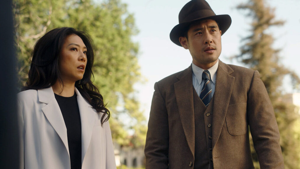 Nanrisa Lee as Jenn, Raymond Lee as Dr. Ben Song in 'Quantum Leap' - Season 2, Episode 6