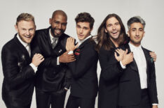 Netflix Queer Eye cast - Bobby Berk, Karamo Brown, Antoni Porowski, Jonathan Van Ness, Tan France