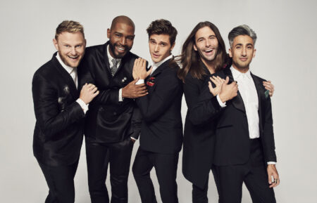 Netflix Queer Eye cast - Bobby Berk, Karamo Brown, Antoni Porowski, Jonathan Van Ness, Tan France