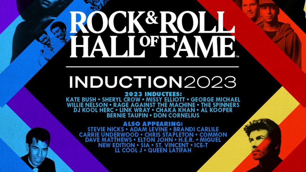 2023 Rock & Roll Hall of Fame Induction ceremony key art