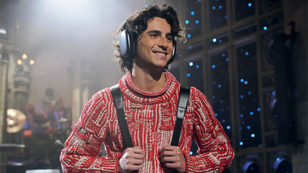 Timothée Chalamet on 'Saturday Night Live'