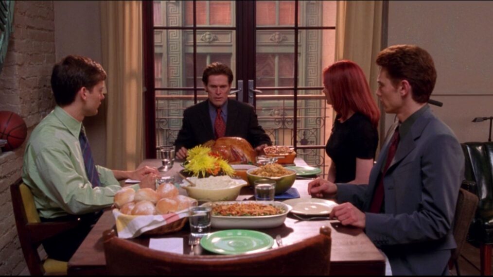 Scène de Thanksgiving de Spider-Man 2002