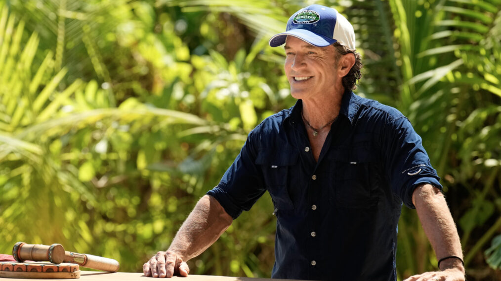 Jeff Probst in the 'Survivor' auction in Season 45 Episode 8