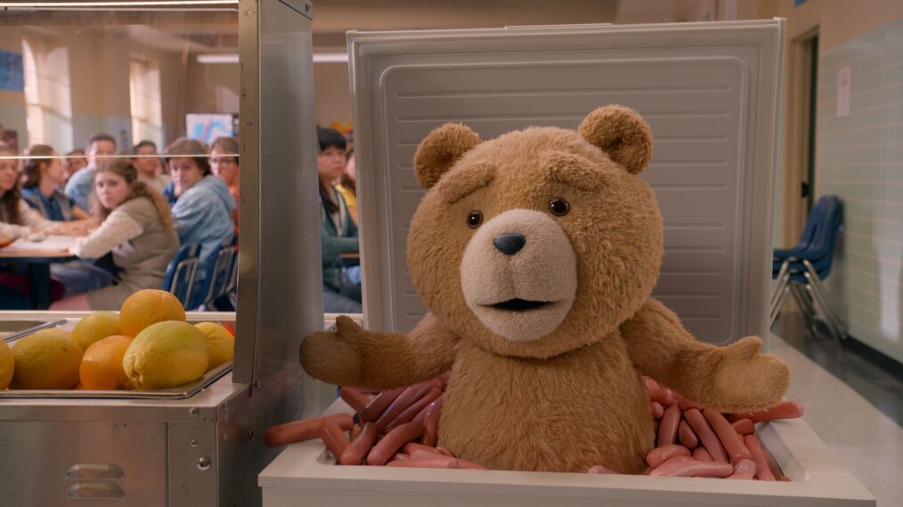 Seth MacFarlane voicing 'Ted'