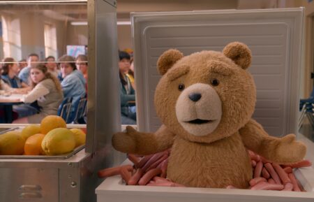 Seth MacFarlane voicing 'Ted'
