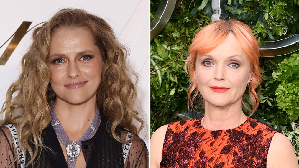 Teresa Palmer and Miranda Richardson on red carpet