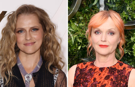 Teresa Palmer and Miranda Richardson on red carpet