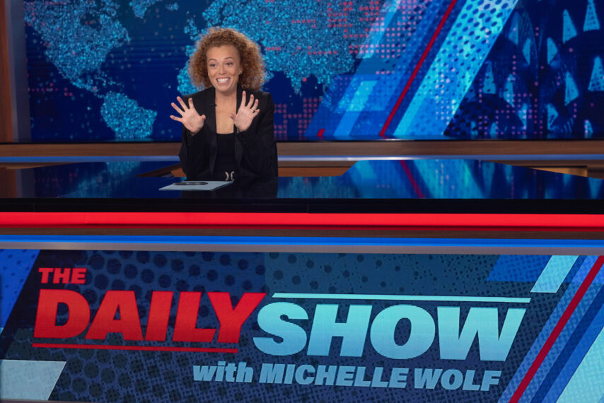 Michelle Wolf hosts 'The Daily Show' on Monday, November 27, 2023