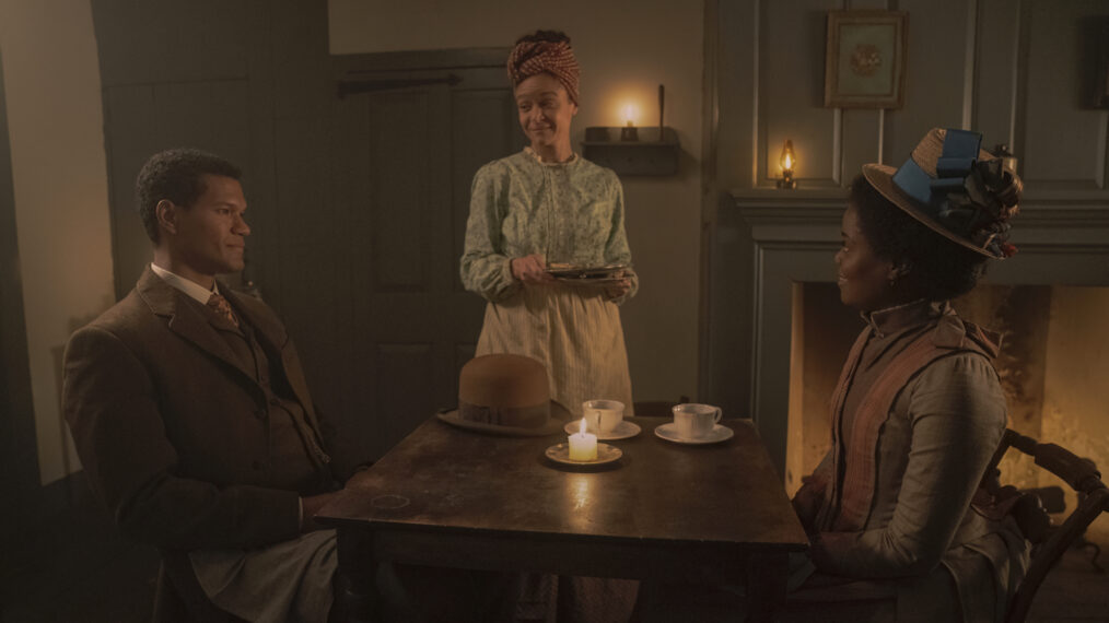 Sullivan Jones, Amber Gray, and Denée Benton in 'The Gilded Age' Season 2 Episode 5