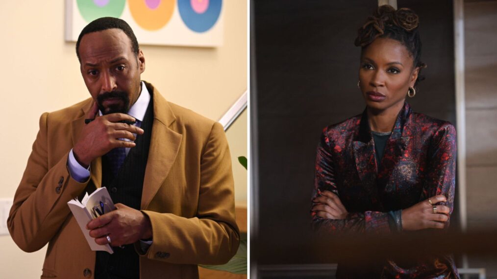 Jesse L. Martin in 'The Irrational' and Shanola Hampton in 'Found'