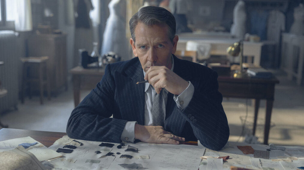 Ben Mendelsohn as Christian Dior in 'The New Look'