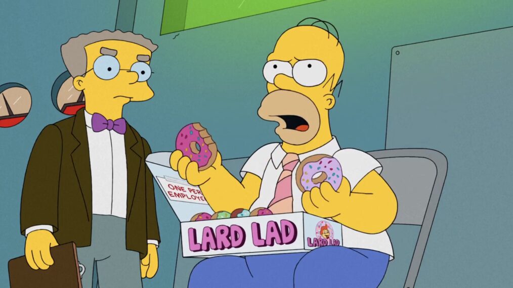 Homer Simpson in 'The Simpsons' Halloween episode 2023