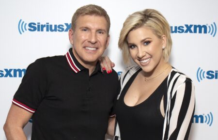 Todd and Savannah Chrisley at SiriusXM