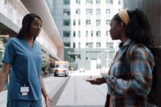 Ayisha Issa and Gina James in 'Transplant' - Season 3
