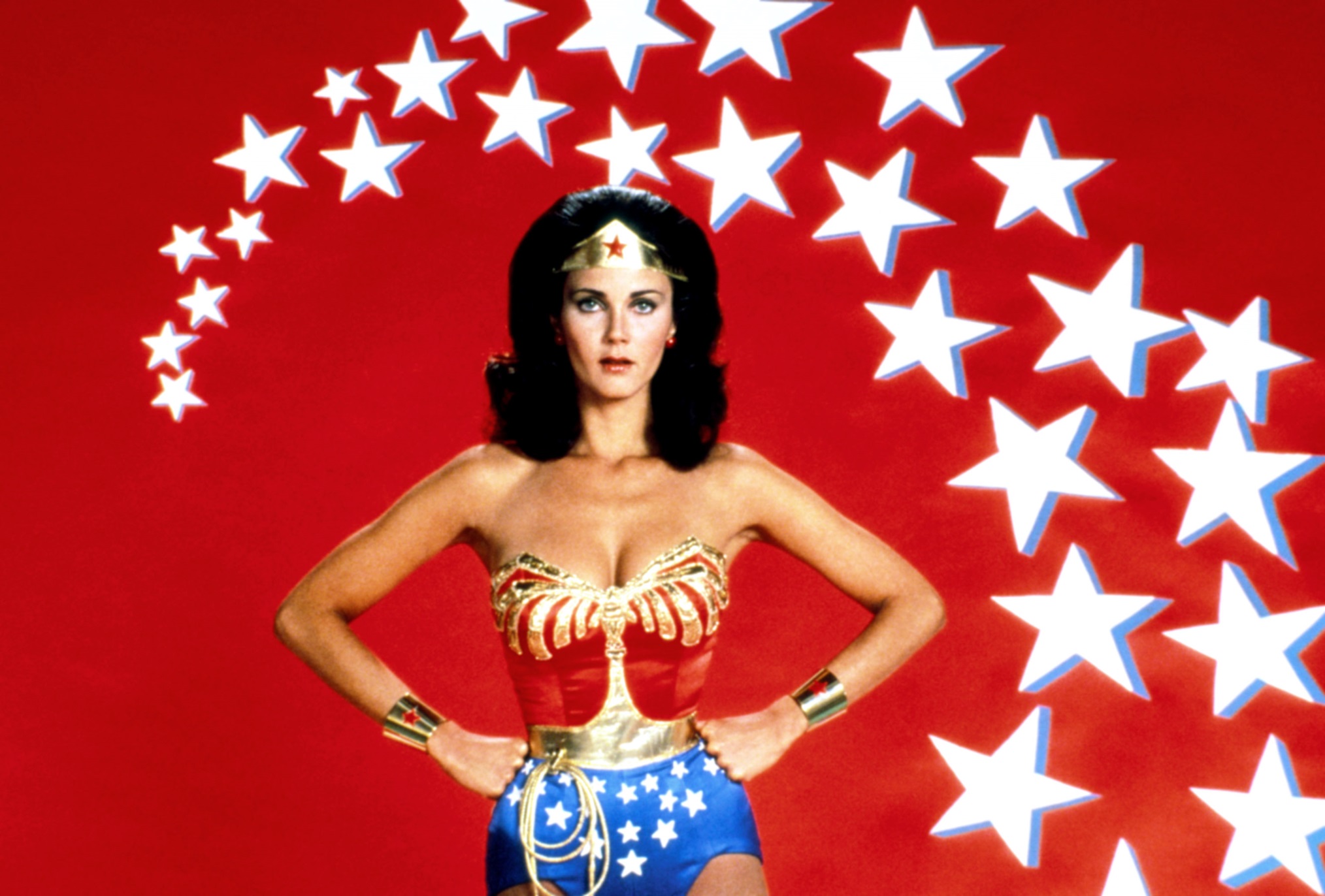 Classic Lynda Carter Season 2 Full Wonder Woman Costume: Corset