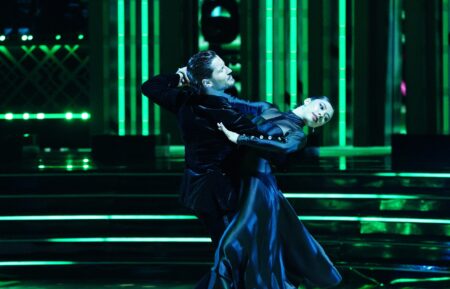 Valentin Chmerkovskiy and Xochitl Gomez on Dancing With The Stars