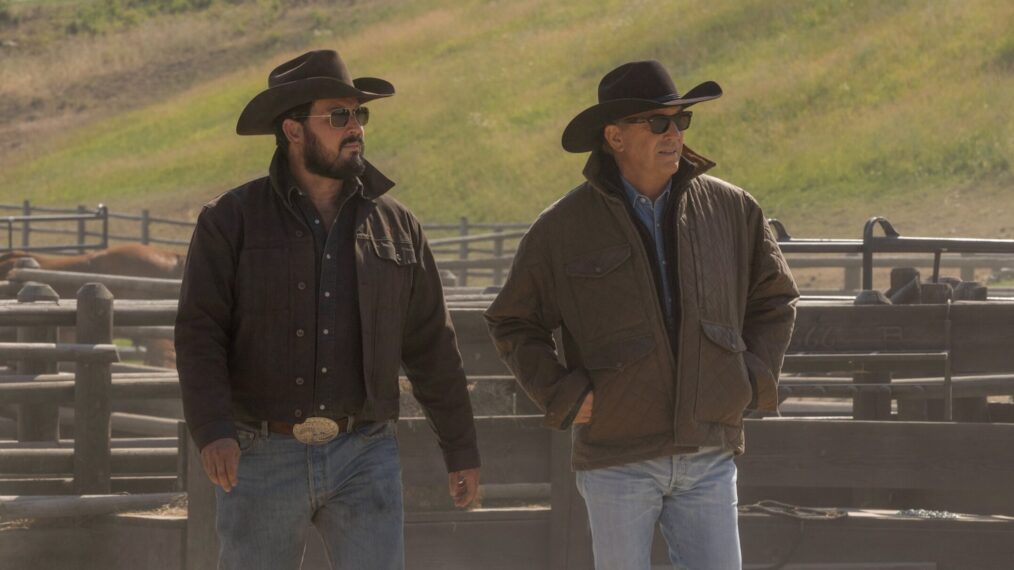 Cole Hauser and Kevin Costner — 'Yellowstone'