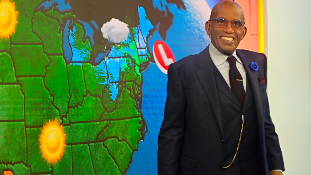 Al Roker seen back on the set of 'Today Show' on January 6, 2023 in New York City.