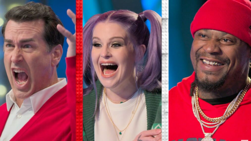 Celebrity 'LEGO Masters' Holiday Bricktacular 2023 Rob Riggle, Kelly Osbourne & Marshawn Lynch