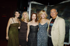 Taryn Reneau, Bonnie Maree, Claire Rankin, Stephanie Childers, and Henri Zimand at the LaFemme Film Festival