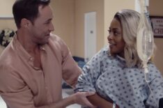 Kyle Lowder and Erica Peeples in 'Heart for the Holidays'