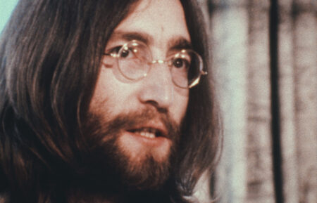 Archival footage of John Lennon in 'John Lennon: Murder Without A Trial' on Apple TV+