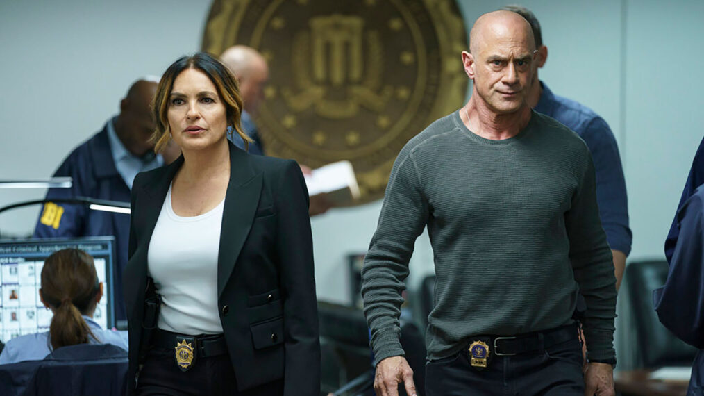 Mariska Hargitay, Christopher Meloni in 'Law & Order'