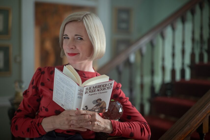 Lucy Worsley for 'Agatha Christie: Lucy Worsley on the Mystery Queen'