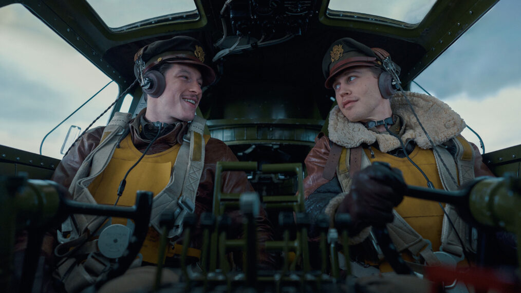 Austin Butler and Callum Turner in 'Masters of The Air'