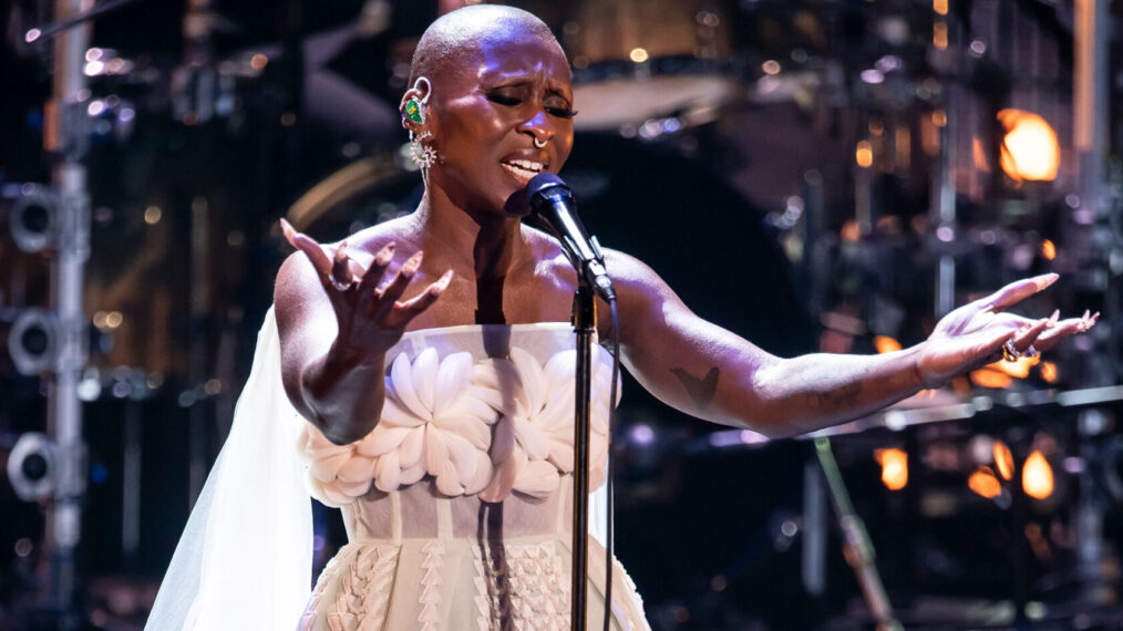 Cynthia Erivo en el especial de Nochevieja 'Next at the Kennedy Center' con Cynthia Erivo