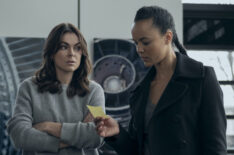 Serinda Swan and Maria Sten in Reacher