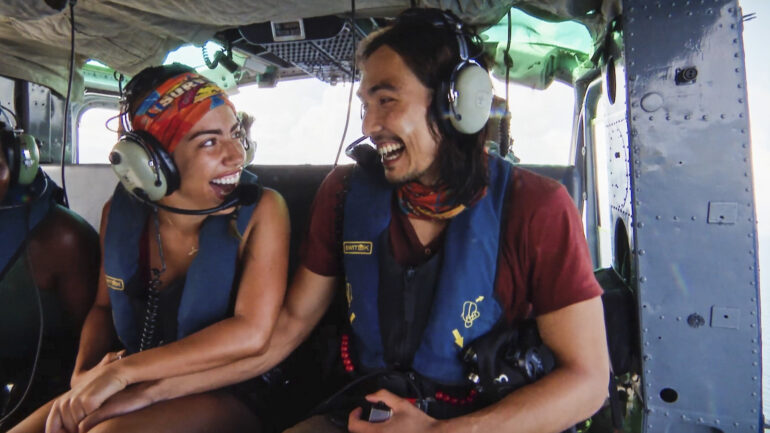 Dee Valladares and Austin Li Coon in Survivor - 'The Ex-Girlfriend at the Wedding'