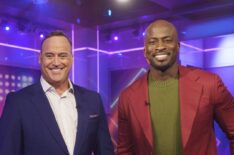 Matt Iseman and Akbar Gbajabiamila hosting That Clip Show - Season 2023