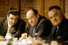 Steven Van Zandt, James Gandolfini, Tony Sirico in 'The Sopranos'