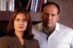 Lorraine Bracco and James Gandolfini in 'The Sopranos'