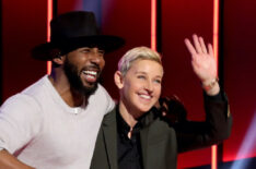 Stephen 'tWitch' Boss and Ellen DeGeneres on Ellen's Game of Games - 'Ain't No Mt. Saint Ellen High Enough' - Season 3