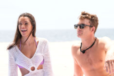 Ally Lewber and James Kennedy enjoying time at the beach in Los Angeles, California during Vanderpump Rules - Season 11