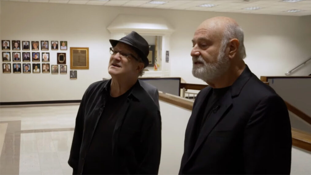 Albert Brooks and Rob Reiner