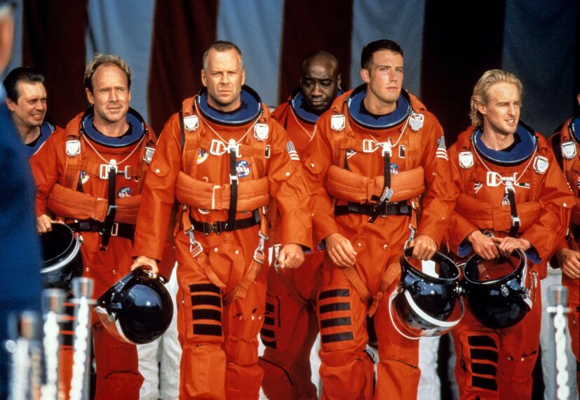Steve Buscemi, Will Patton, Bruce Willis, Michael Clarke Duncan, Ben Affleck, Owen Wilson – 'Armageddon'