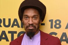 Benjamin Zephaniah on red carpet