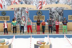 Nicole Franzel, Cameron Hardin, Frankie Grande, Josh Martinez, Taylor Hale, Britney Haynes, Cody Calafiore, Danielle Reyes, and Xavier Prather for 'Big Brother Reindeer Games'