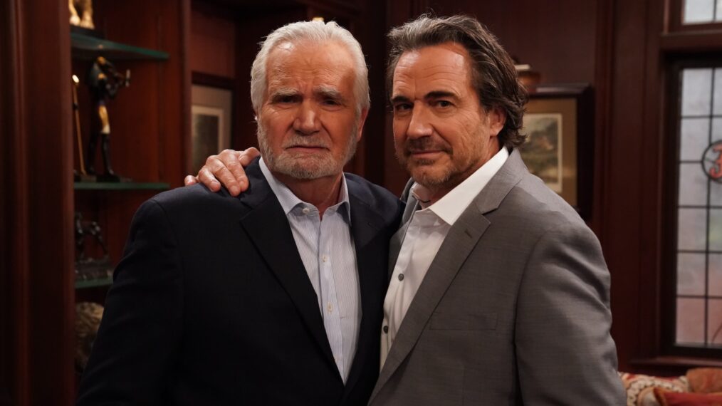 John McCook and Thorsten Kaye in 'The Bold and the Beautiful'