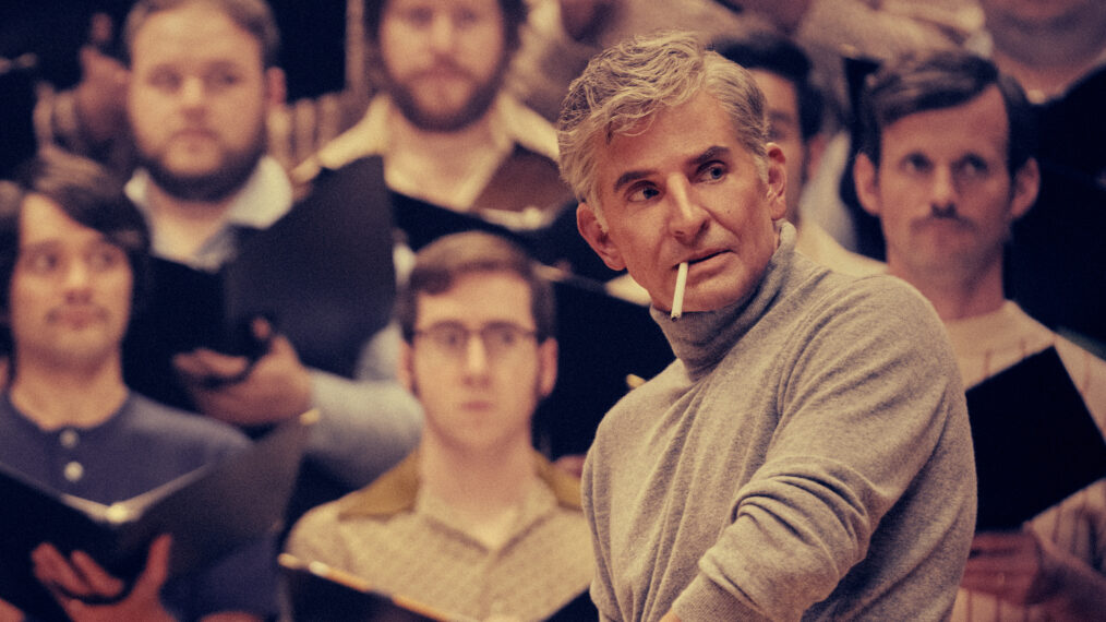 Bradley Cooper as Leonard Bernstein in 'Maestro'
