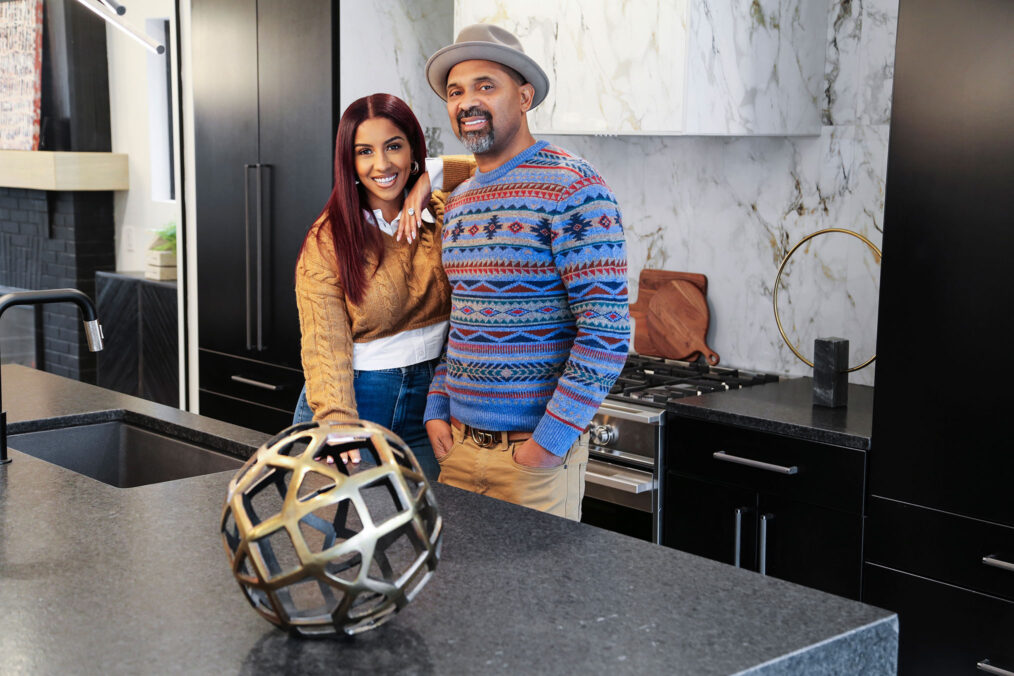 Mike Epps and Kyra Robinson-Epps in 'Buying Back The Block'