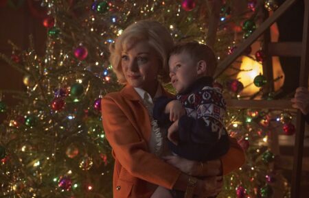 Helen George and Archie O'Callaghan in 'Call the Midwife Holiday Special'