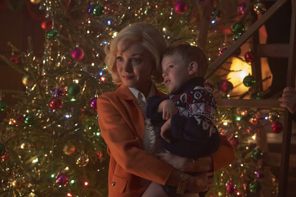 Helen George and Archie O'Callaghan in 'Call the Midwife Holiday Special'