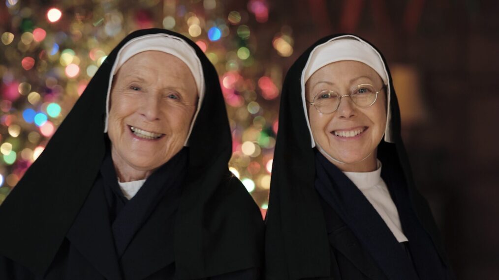 Judy Parfitt and Jenny Agutter in 'Call the Midwife Holiday Special'